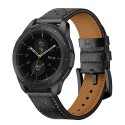 TECH-PROTECT LEATHER SAMSUNG GALAXY WATCH 4 40 / 42 / 44 / 46 MM BLACK
