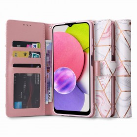 TECH-PROTECT WALLET GALAXY A03S MARBLE