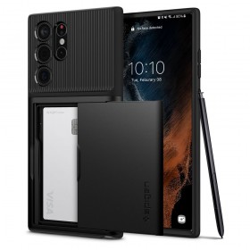 SPIGEN SLIM ARMOR CS GALAXY S22 ULTRA BLACK