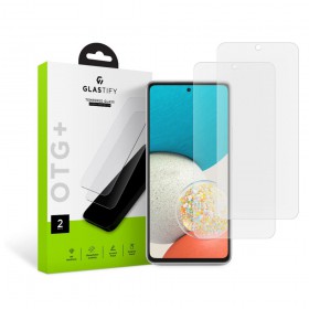 SZKŁO HARTOWANE GLASTIFY OTG+ 2-PACK GALAXY A53 5G CLEAR