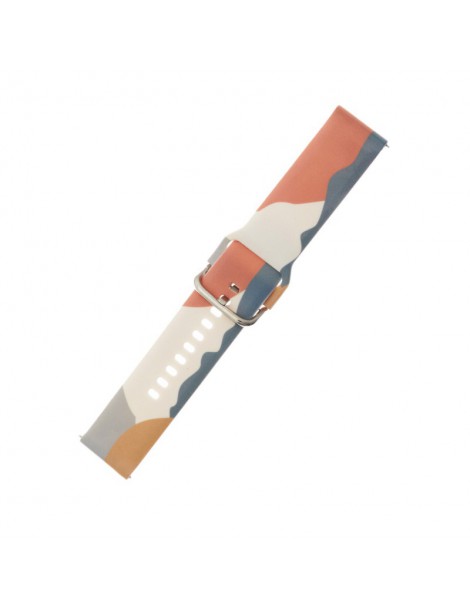 Strap Moro opaska do Samsung Galaxy Watch 46mm silikonowy pasek bransoletka do zegarka wzór 15