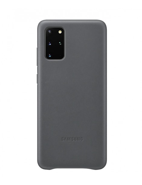 Futerał Samsung S20+ Leather Cover Szary