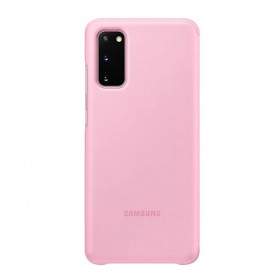 Futerał Samsung S20 Clear View Cover Różowy