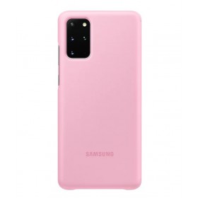 Futerał Samsung S20+ Clear View Cover Różowy