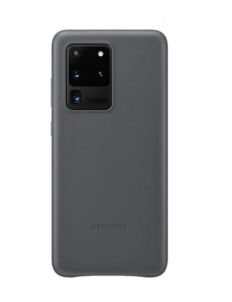 Futerał Samsung S20+ Leather Cover Czarny